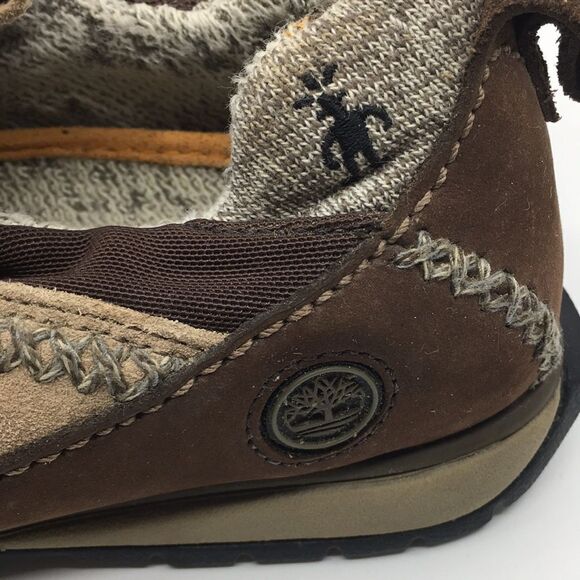 Timberland x Smartwool Tan Suede Slip On Shoes Power Lounger Women’s size 8.5 - Picture 5 of 15